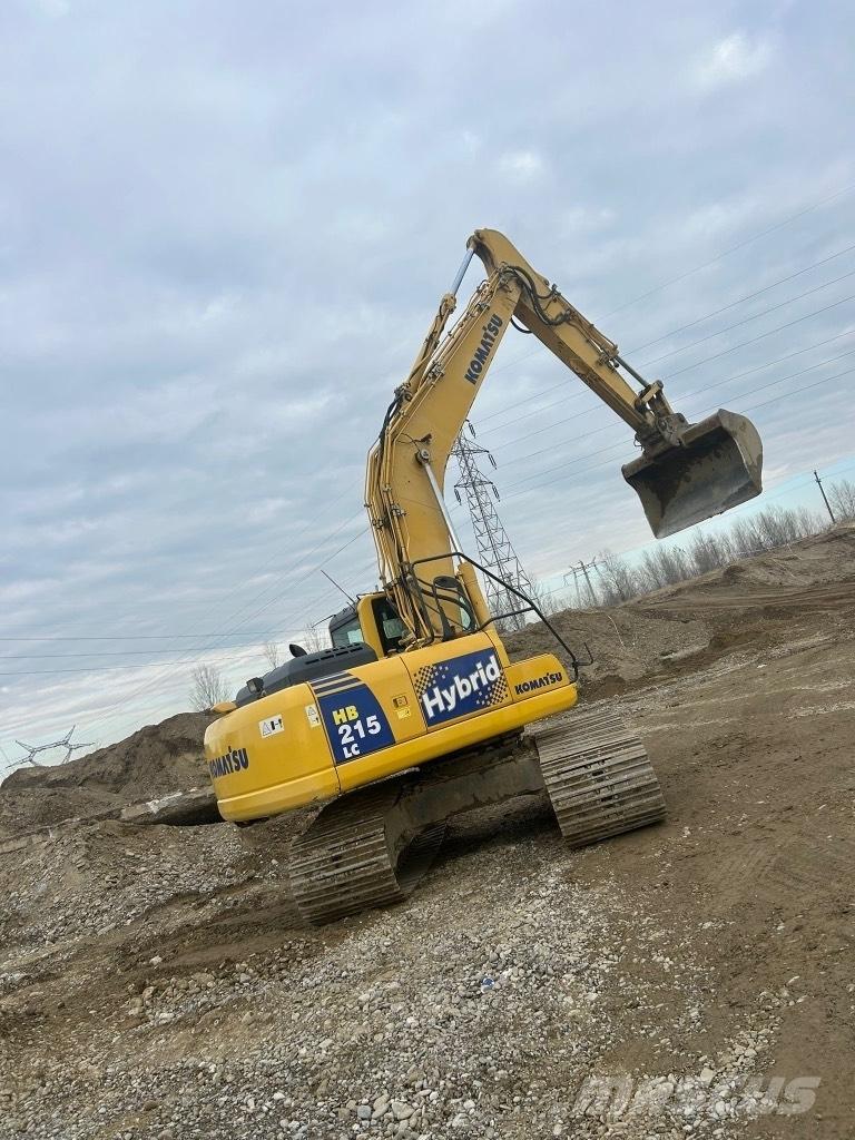 Komatsu HB 215 LC-1 底盘和悬架