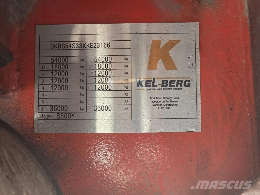 Kel-Berg 3 AS 平板半挂车\侧翻自卸半挂车