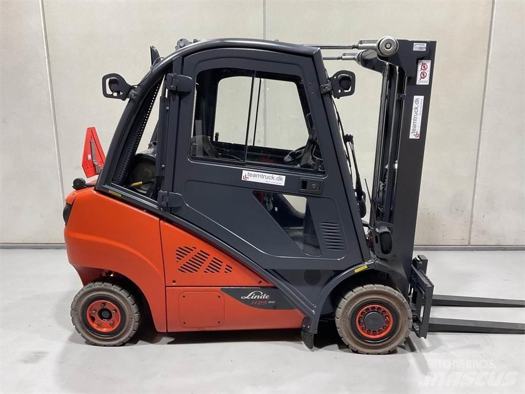 Linde H25T-02 天然气叉车