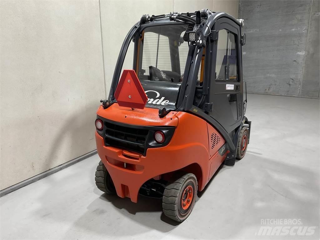Linde H25T-02 天然气叉车