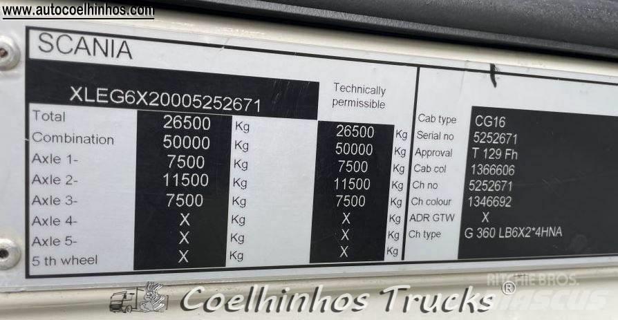 Scania G 360 平板车