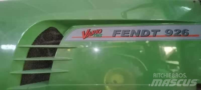 Fendt 926 Vario TMS 拖拉机/农用车