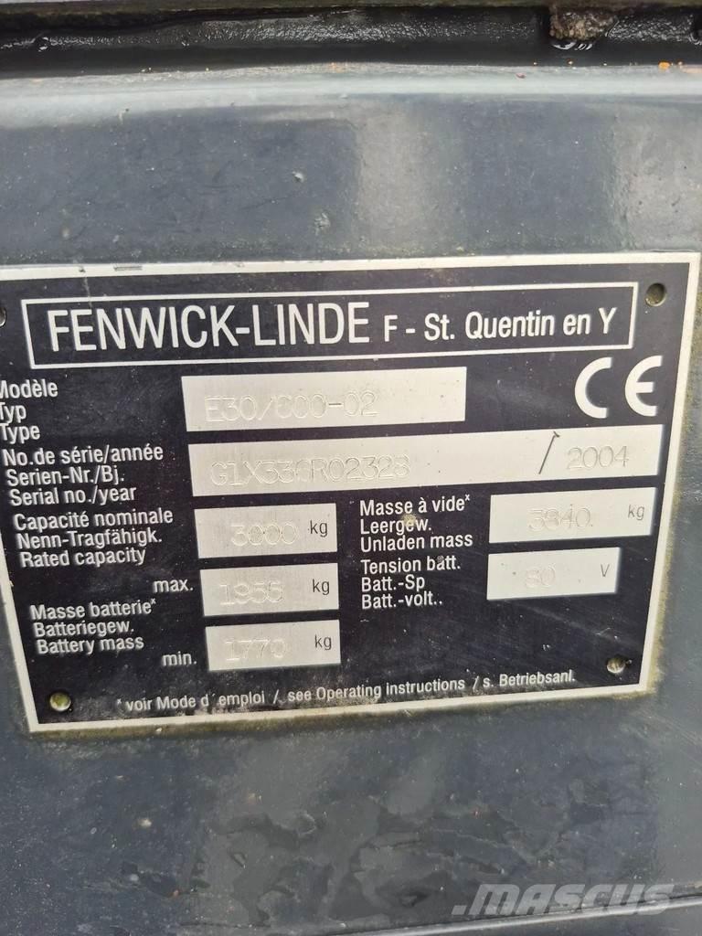 Linde e30/600-02 电动叉车