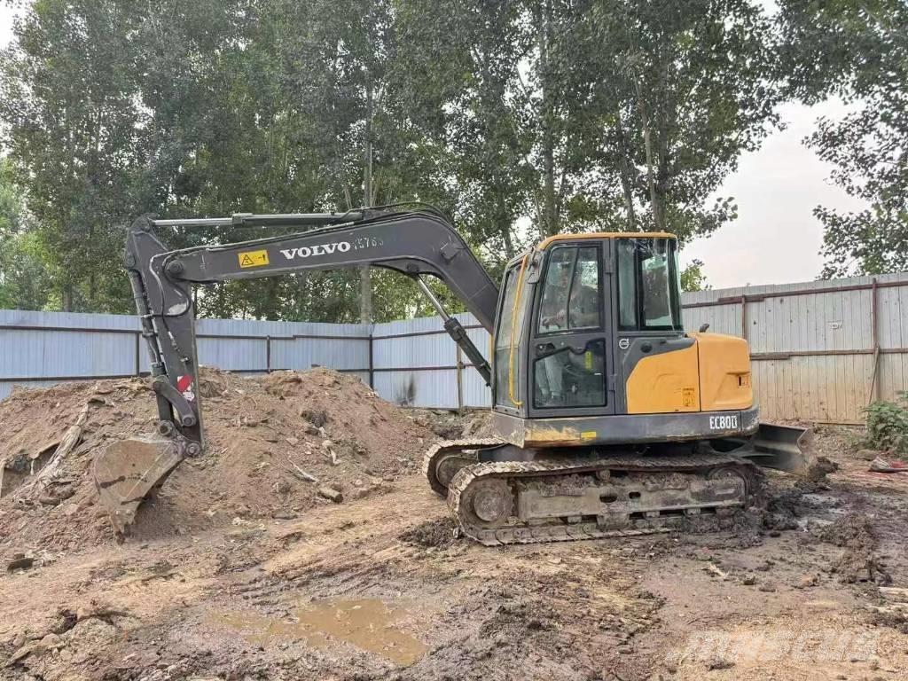 Volvo ec80D 履带挖掘机