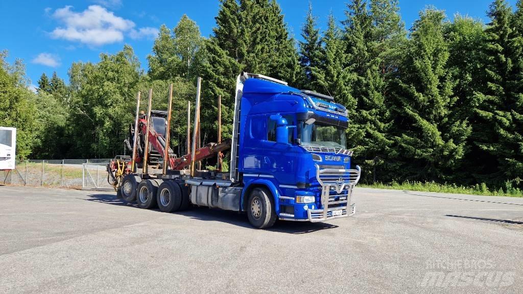 Scania R730 8x4*4 木材运输车