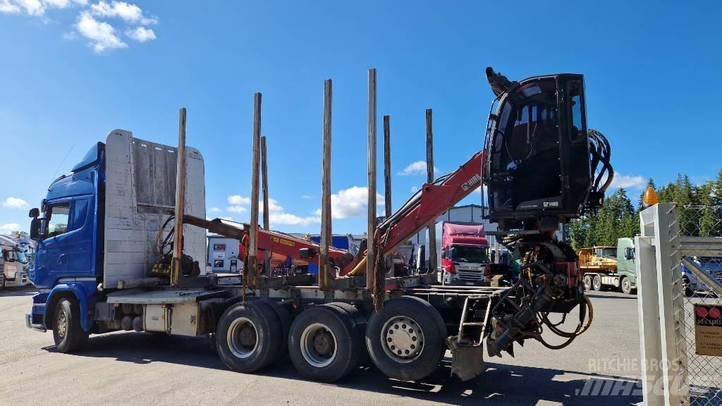 Scania R730 8x4*4 木材运输车