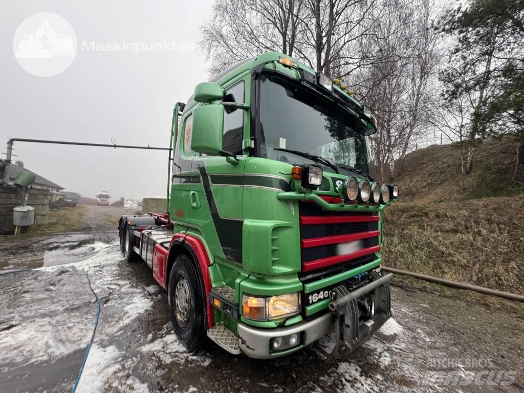 Scania R 164-580 工程吊钩车
