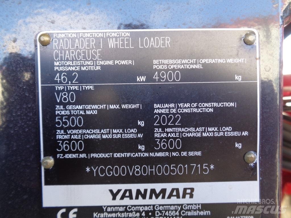 Yanmar V80 轮式装载机