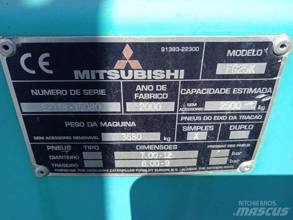 Mitsubishi FG25K 天然气叉车