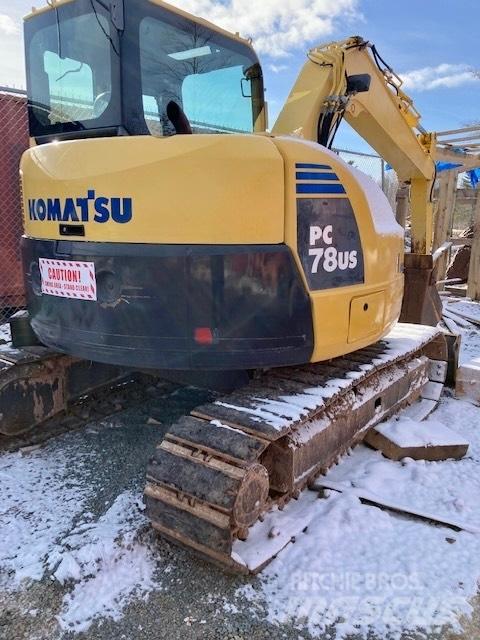 Komatsu PC 78 履带挖掘机