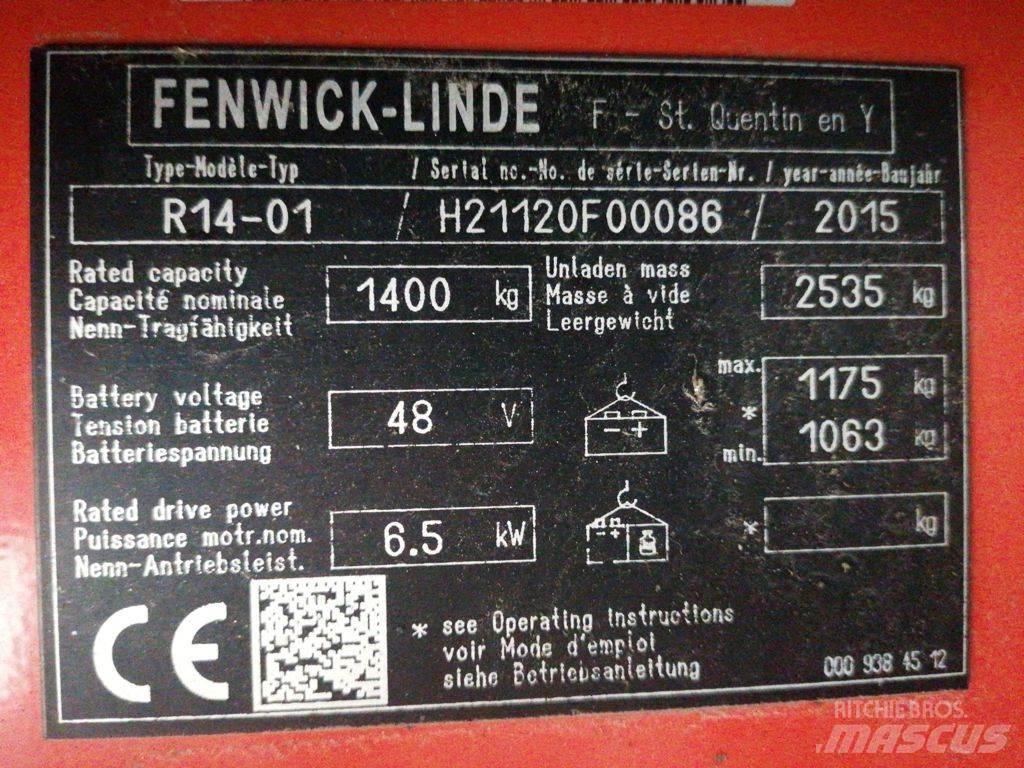 Linde R14-01 前移式叉车