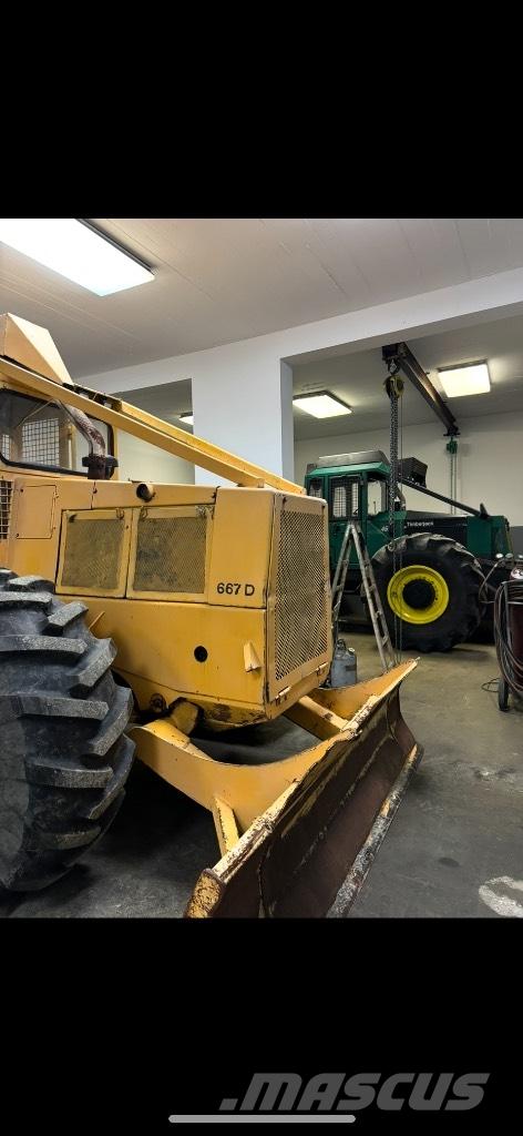 Timberjack 450B 林业拖拉机