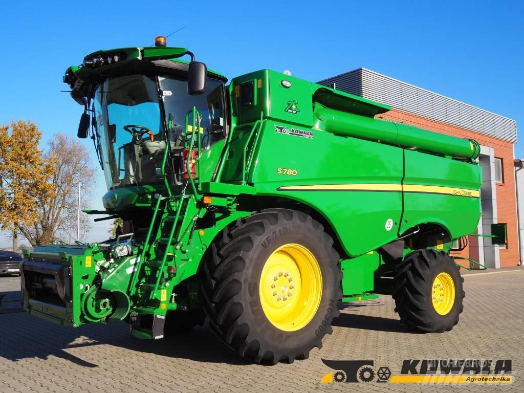 John Deere S780 + 730X 联合收割机