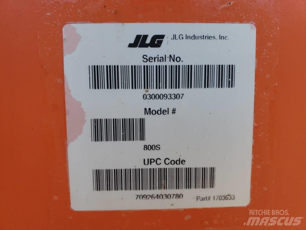 JLG 800 S 越野叉车|叉装车