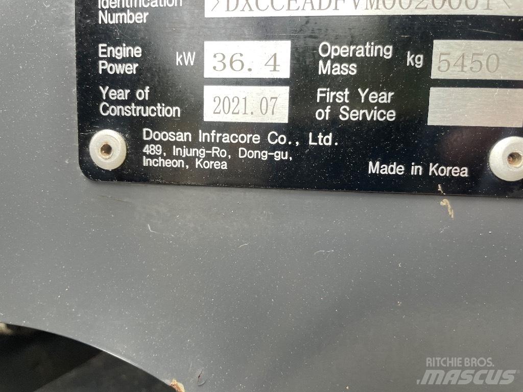 Doosan DX 50 Z 小型挖掘机
