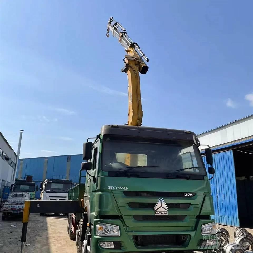 Howo 375 8x4 起重车