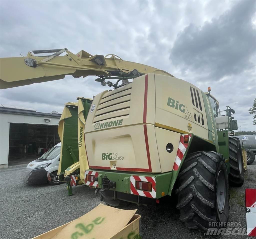 Krone BIG X850 自走式青贮饲料收割机