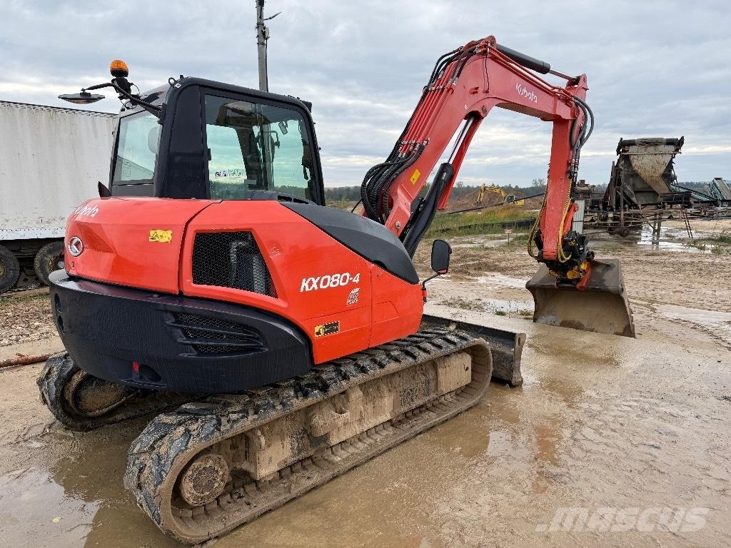 Kubota KX 080-4 小型挖掘机