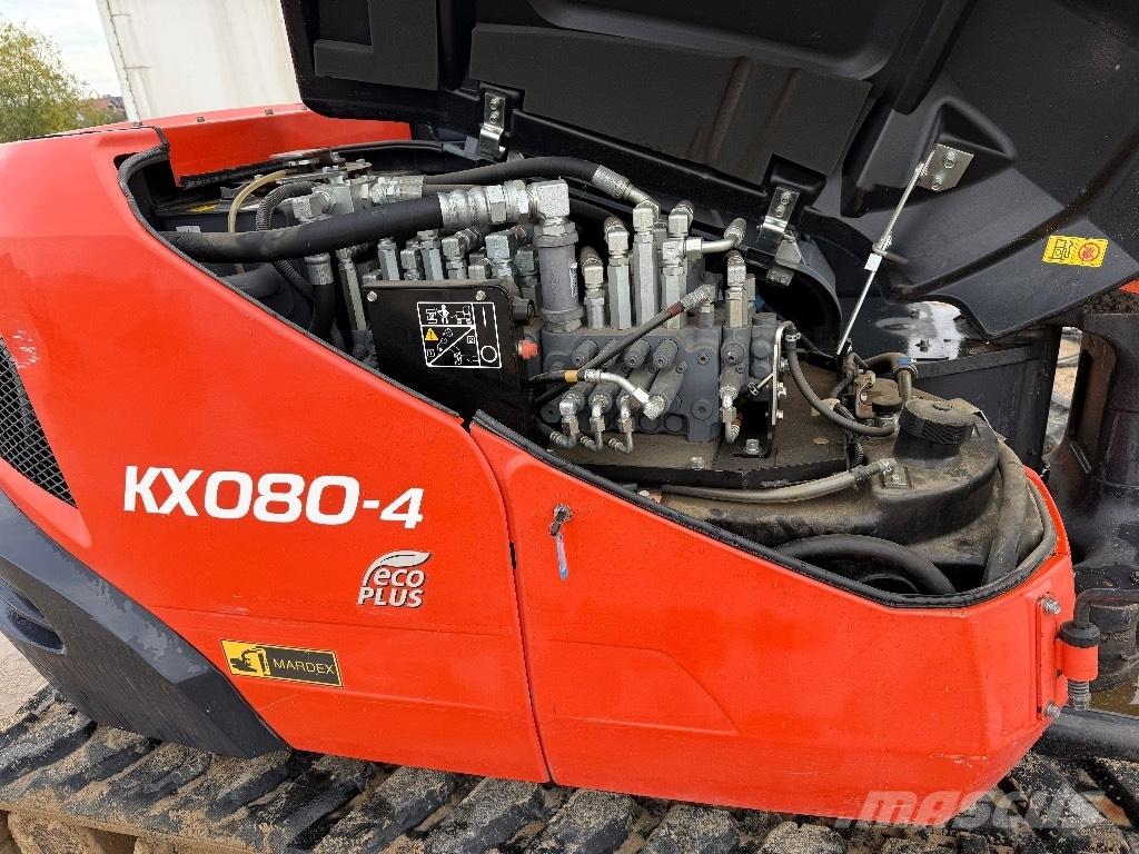 Kubota KX 080-4 小型挖掘机