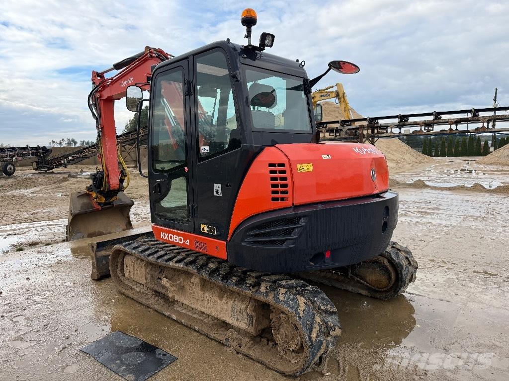 Kubota KX 080-4 小型挖掘机