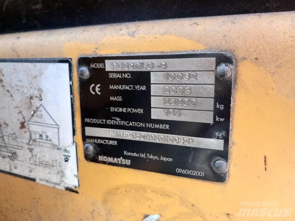 Komatsu PC 290 LC-3 履带挖掘机