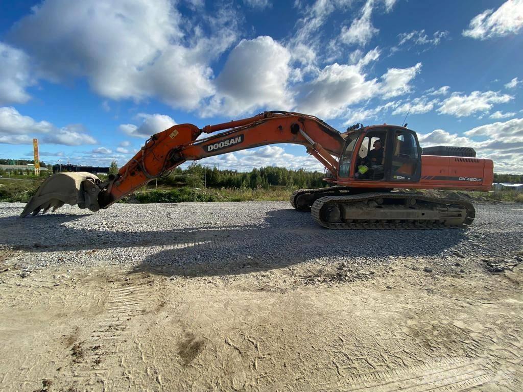 Doosan DX420LC 履带挖掘机