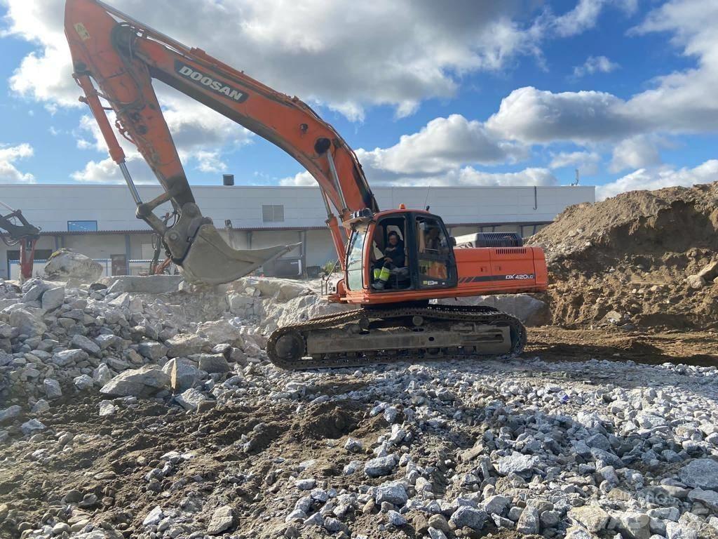 Doosan DX420LC 履带挖掘机