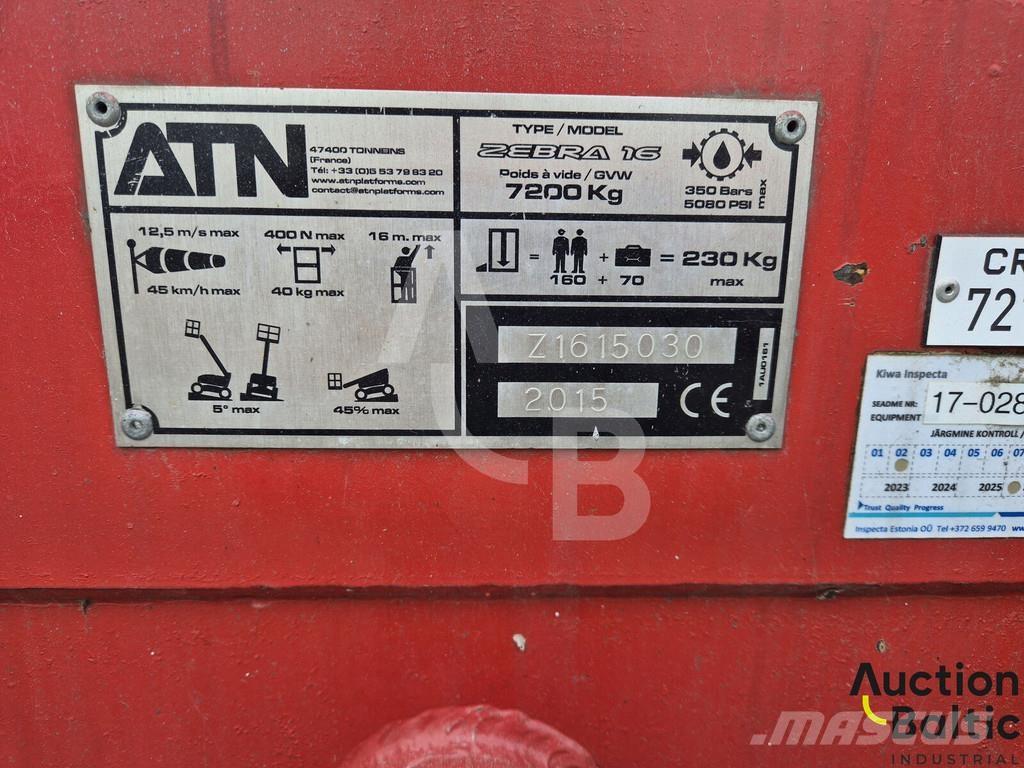 ATN Zebra 16 曲臂高空工作平台