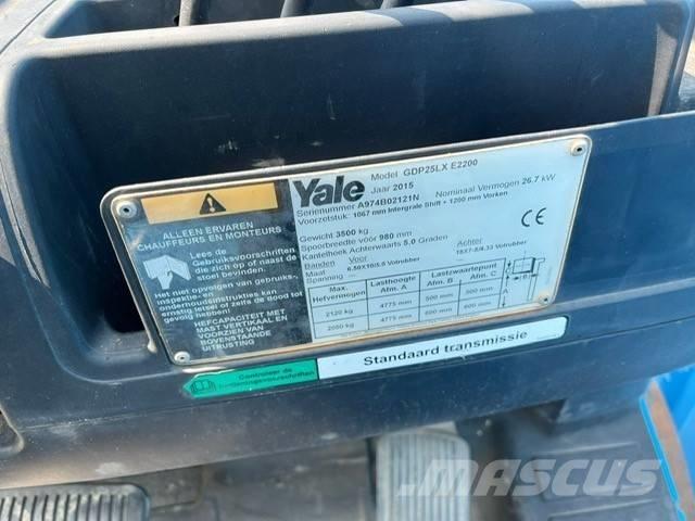 Yale GDP25 | 2015 柴油叉车