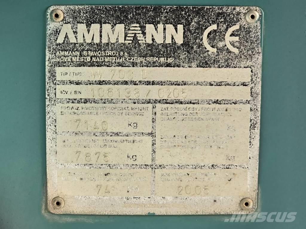 Ammann VV 700 D 复合式压路机