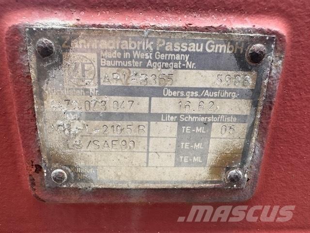 ZF APL-B355 AXLES 轴