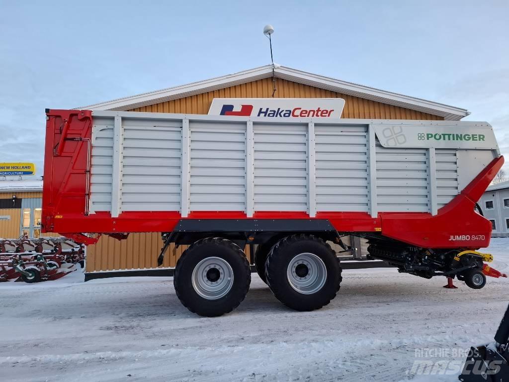 Pöttinger Jumbo 8470 自动装载拖车