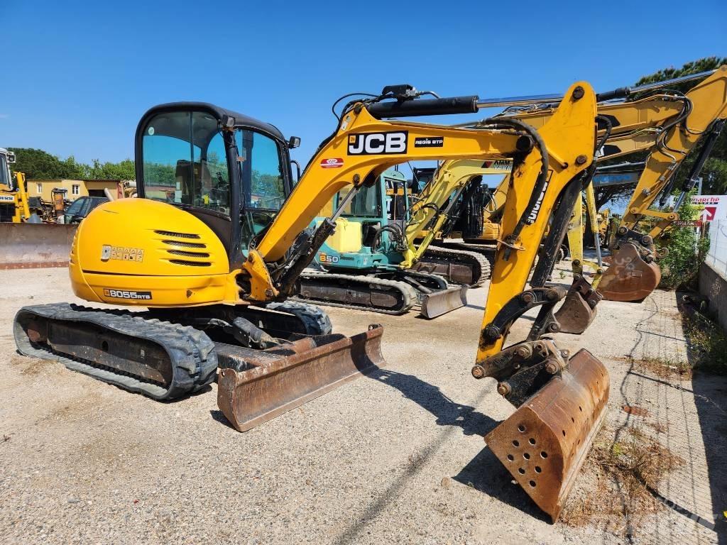 JCB 8055 RTS 小型挖掘机