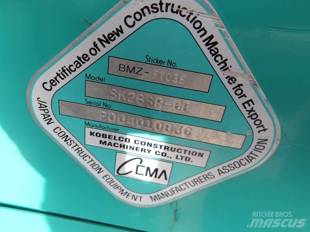 Kobelco SK 28 SR 小型挖掘机