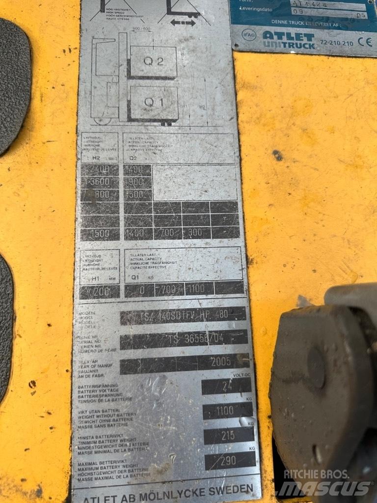 Atlet TS140 手推堆垛车