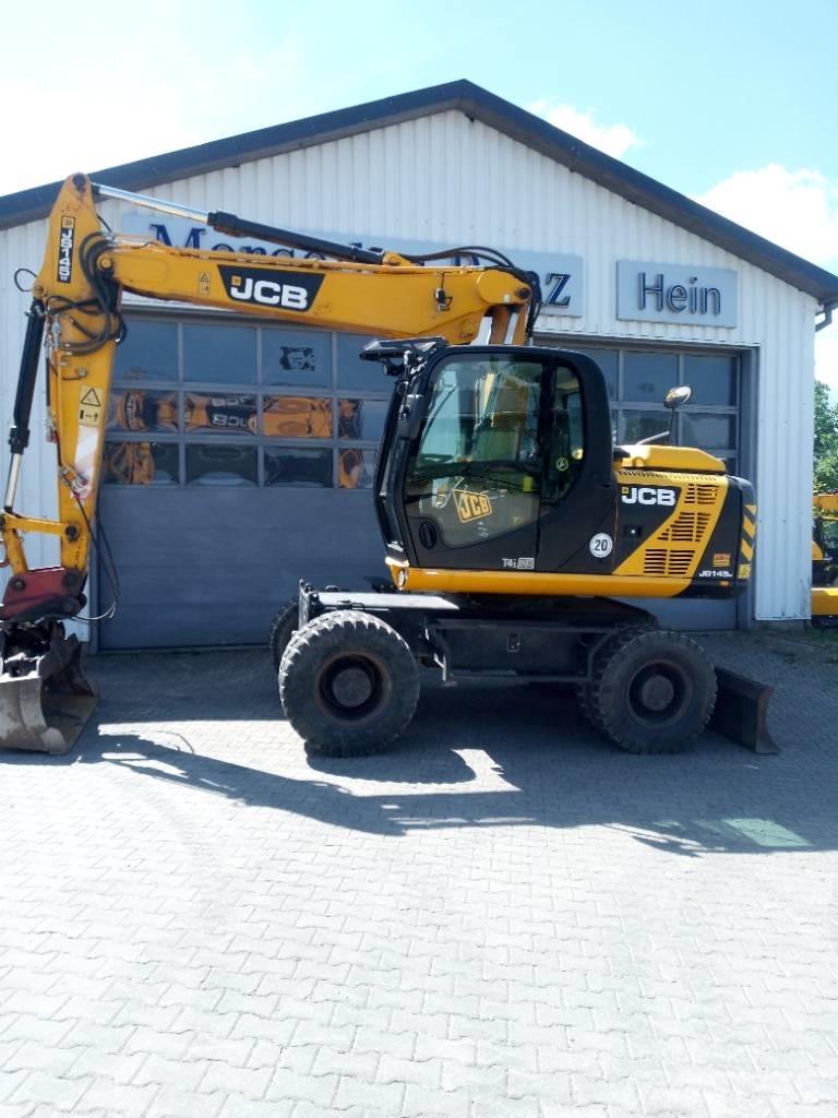 JCB JS 145 W 轮式挖掘机