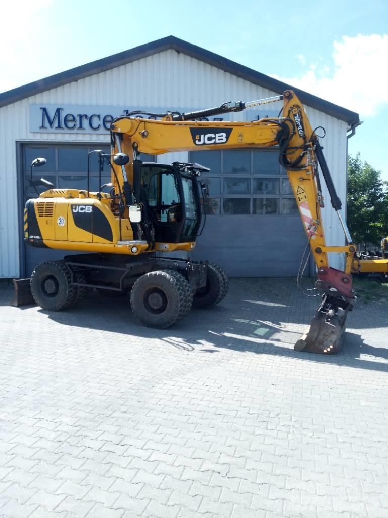 JCB JS 145 W 轮式挖掘机