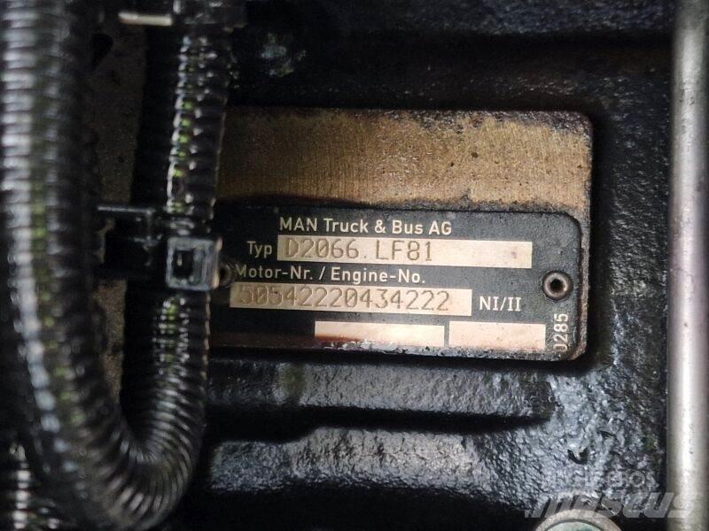 MAN D2066 LF81 发动机