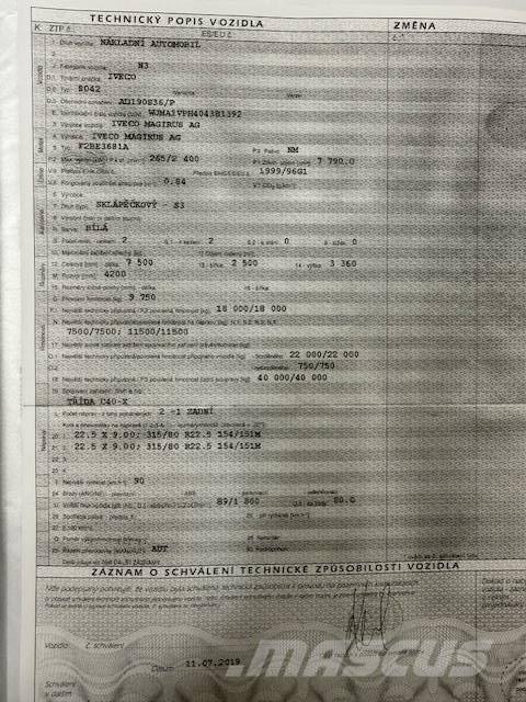 Iveco MAGIRUS 起重车