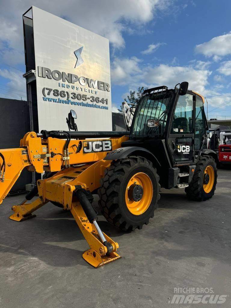 JCB 540-140 HiViz 伸缩臂叉装车|叉装车