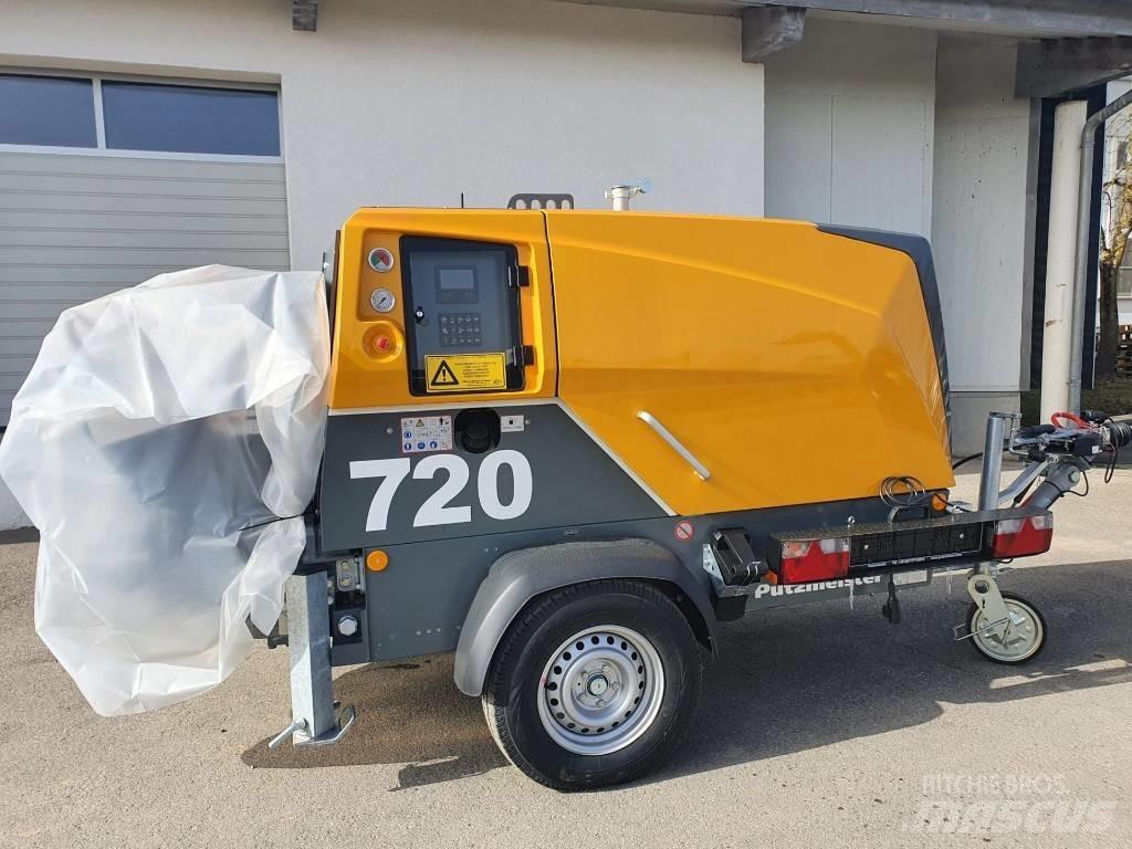Putzmeister P 720 混凝土输送泵|布料机