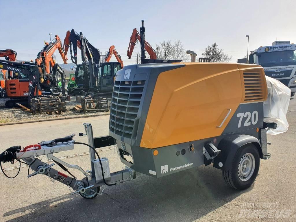 Putzmeister P 720 混凝土输送泵|布料机