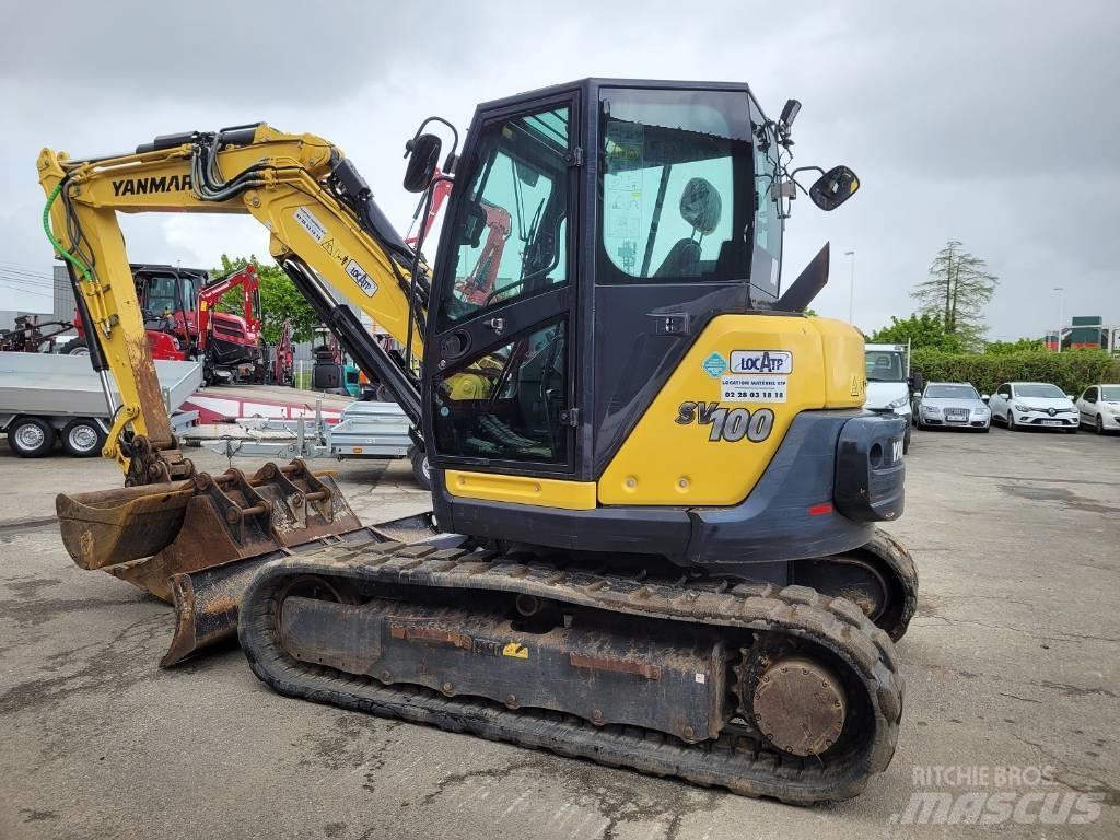 Yanmar SV100-2PB 中型挖掘机