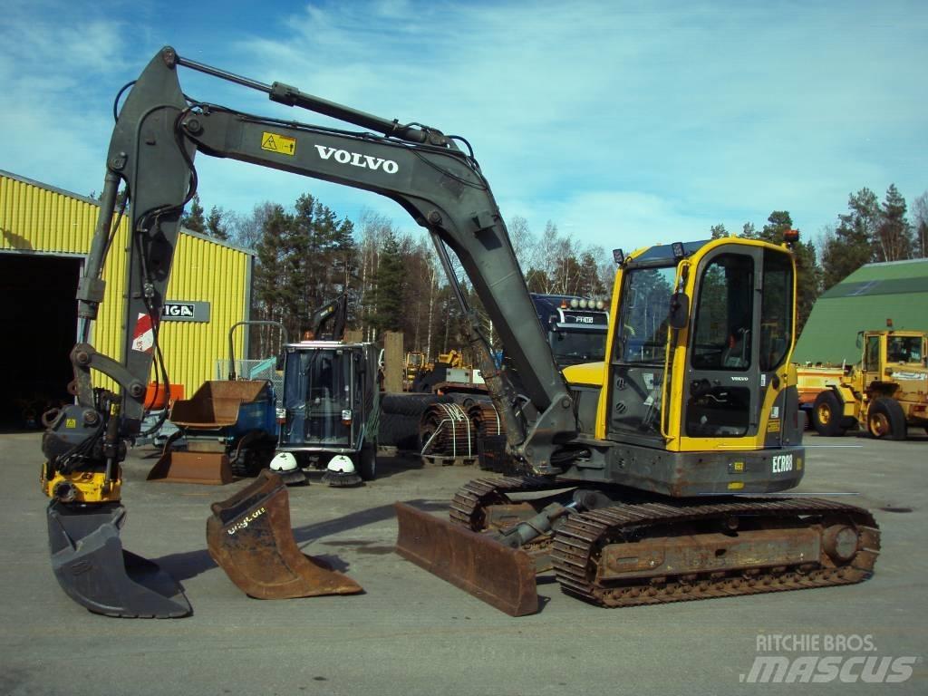 Volvo ECR 88 中型挖掘机