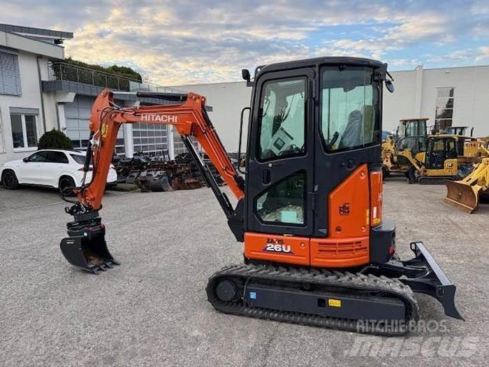 Hitachi ZX26 U-6 小型挖掘机