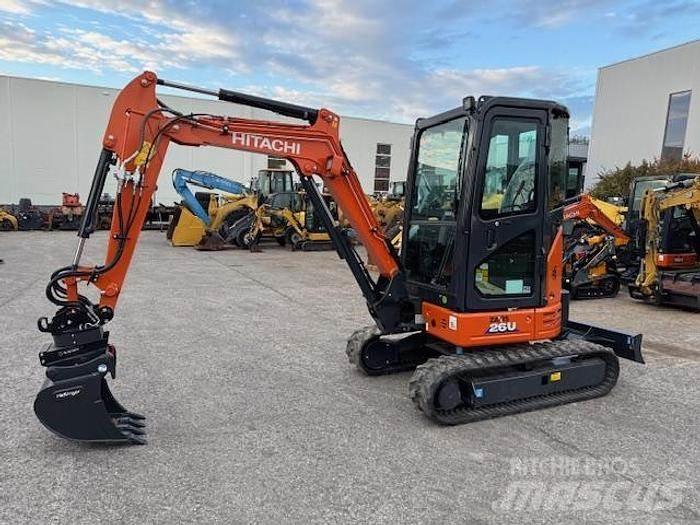 Hitachi ZX26 U-6 小型挖掘机