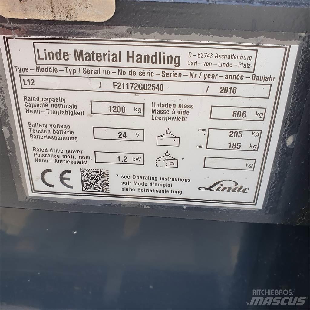 Linde L12 手推堆垛车