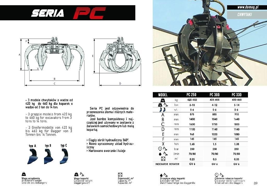  DEMOQ PC300 抓斗