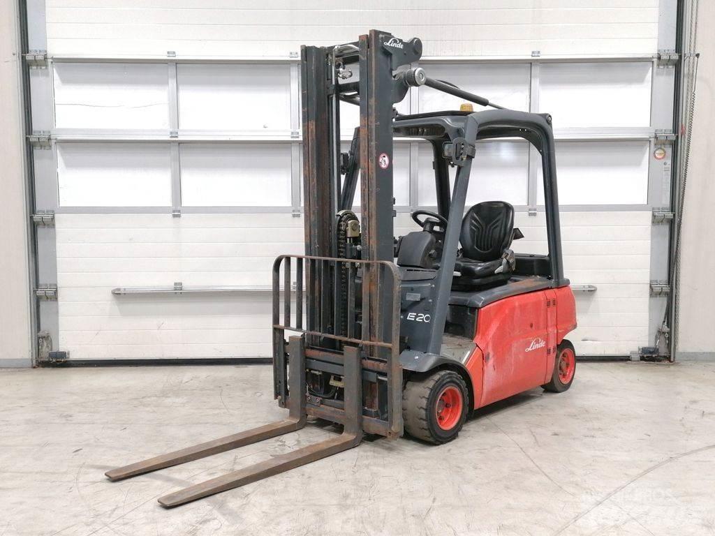 Linde E20PL-01 电动叉车