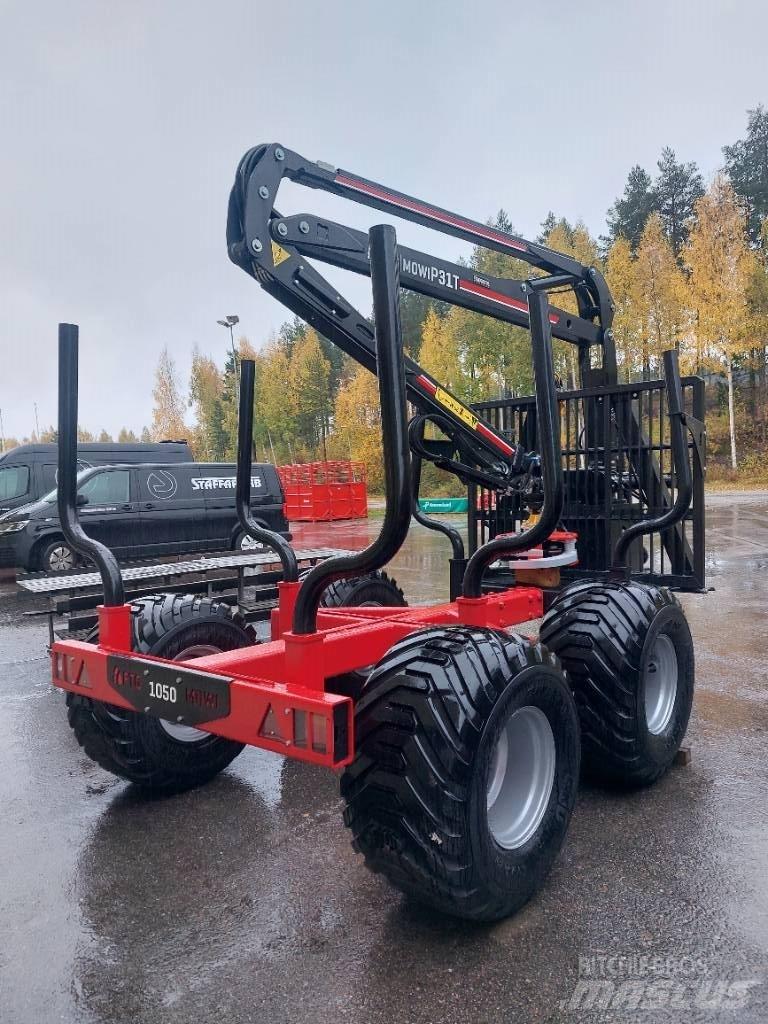 Mowi skogsvagn 1050 其他拖车